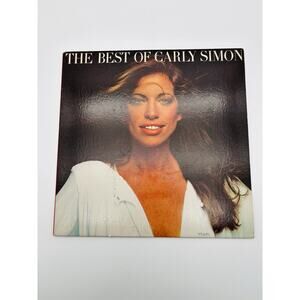 CARLY SIMON - The Best Of (1975) - 12" Vinyl Record LP - VG+